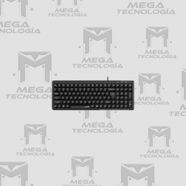 TECLADO GENIUS TKL LUXEMATE 120 AI COPILOT USB MULTIMEDIA SP NEGRO (31310059401)