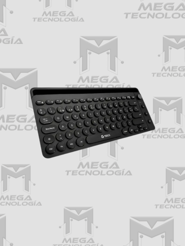 TECLADO INALÁMBRICO TEROS TE-4064N 2.4 GHZ BLUETOOTH 3 0 / 5.2 NEGRO
