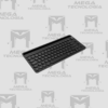TECLADO INALÁMBRICO TEROS TE-4064N 2.4 GHZ BLUETOOTH 3 0 / 5.2 NEGRO