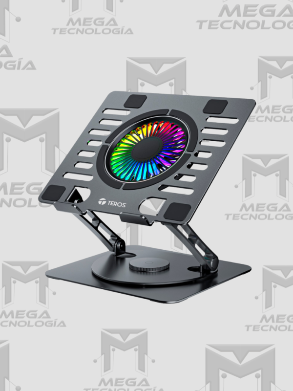 COOLER TEROS TE-7132N COMPATIBLE CON NOTEBOOKS DE HASTA 15.6" 1 FAN DE 11 CM