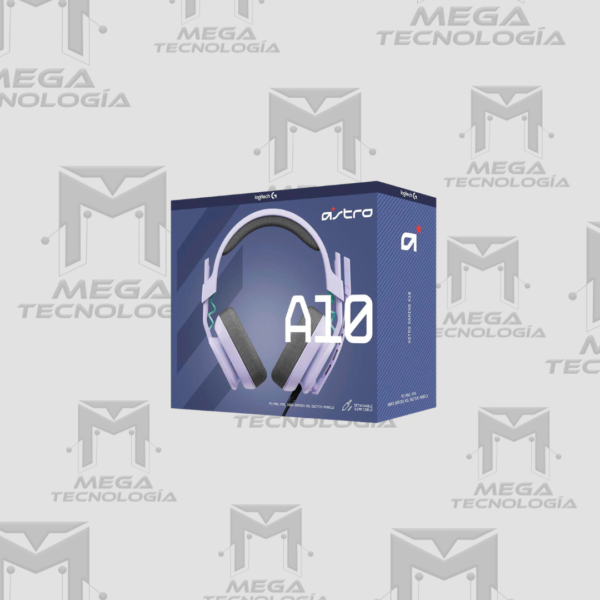 AUDIFONO CON MICROFONO LOGITECH G ASTRO A10 G2 MULTI-PLATFORM FOR PC/MAC/PS5/XBOX/SWITCH LILA