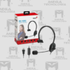 AUDIFONO CON MICROFONO GENIUS HS-100U MONO USB-A NEGRO