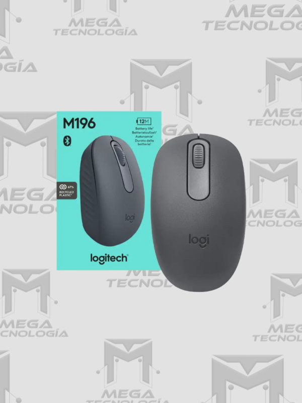 MOUSE LOGITECH M196 BLUETOOTH NEGRO