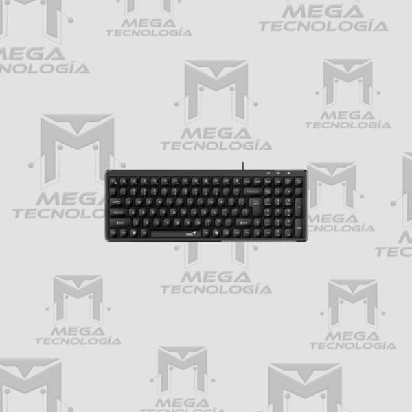 TECLADO GENIUS LUXEMATE 120 AI COPILOT USB MULTIMEDIA/EDICIÓN SP NEGRO