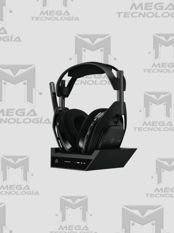 AUDIFONO CON MICROFONO LOGITECH G ASTRO A50 X LIGHTSPEED BLUETOOTH + BASE NEGRO