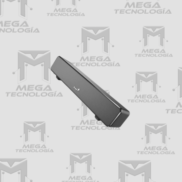 12 PARLANTE GENIUS SOUND BAR 100 MINI 6W 3.5MM USB POWER NEGRO