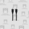 CABLE USB-C GENIUS ACC-C2CC-3A USB-C A USB-C 100CM FAST CHARGE TRENZADO NEGRO