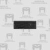 TECLADO GENIUS DUAL INALAMBRICO/BLUETOOTH LUXEMATE Q7100BT AI COPILOT MULTIMEDIA SP NEGRO
