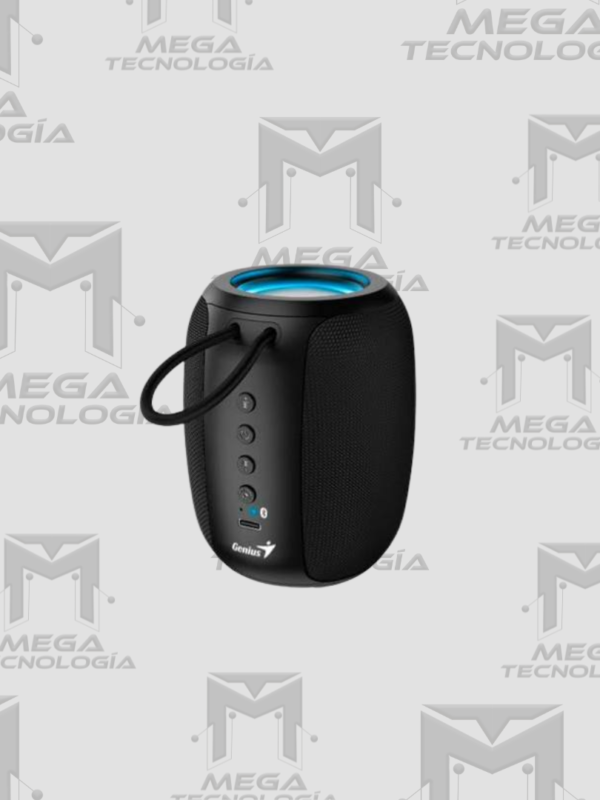PARLANTE GENIUS SP-915BT BLUETOOTH 5W 6H MIC AI COPILOT RGB NEGRO