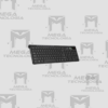 TECLADO GENIUS INALAMBRICO SLIMSTAR 7230 AI COPILOT MULTIMEDIA + 9 TECLAS ACCESO RAPIDO SP NEGRO