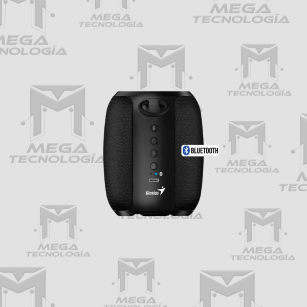 PARLANTE GENIUS SP-915BT BLUETOOTH 5W 6H MIC AI COPILOT RGB NEGRO