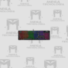 TECLADO GENIUS GX SCORPION K12 GAMING RGB LED MECHANICAL USB AI BROWN SWITCH NEGRO
