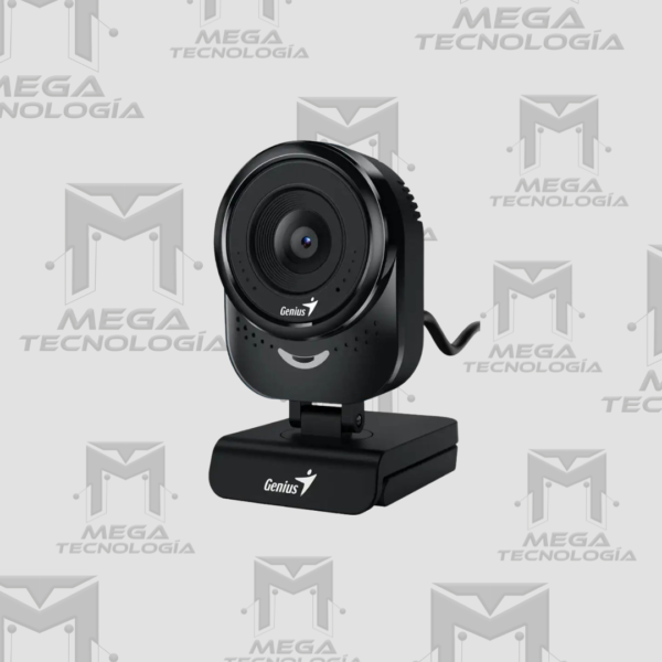 2 CAMARA GENIUS FACECAM 1000X Q HD 720P ROTACIÓN DE 360° USB NEGRO