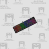 TECLADO GENIUS GX SCORPION K12 GAMING RGB LED MECHANICAL USB AI BROWN SWITCH NEGRO