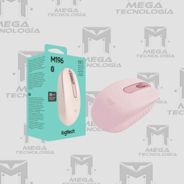 3 MOUSE LOGITECH M196 BLUETOOTH ROSA