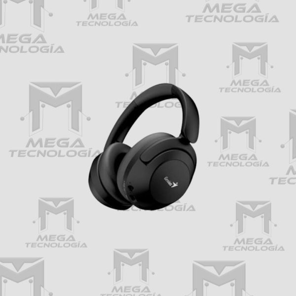 AUDIFONO CON MICROFONO GENIUS HS-810BT BT/3.5MM 40MM 22H PLEGABLE NEGRO