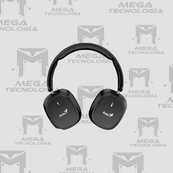 AUDIFONO CON MICROFONO GENIUS HS-820BT BT/3.5MM 40MM 22H PLEGABLE NEGRO