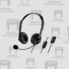 AUDIFONO CON MICROFONO GENIUS HS-230U USB-A 2.4M NEGRO