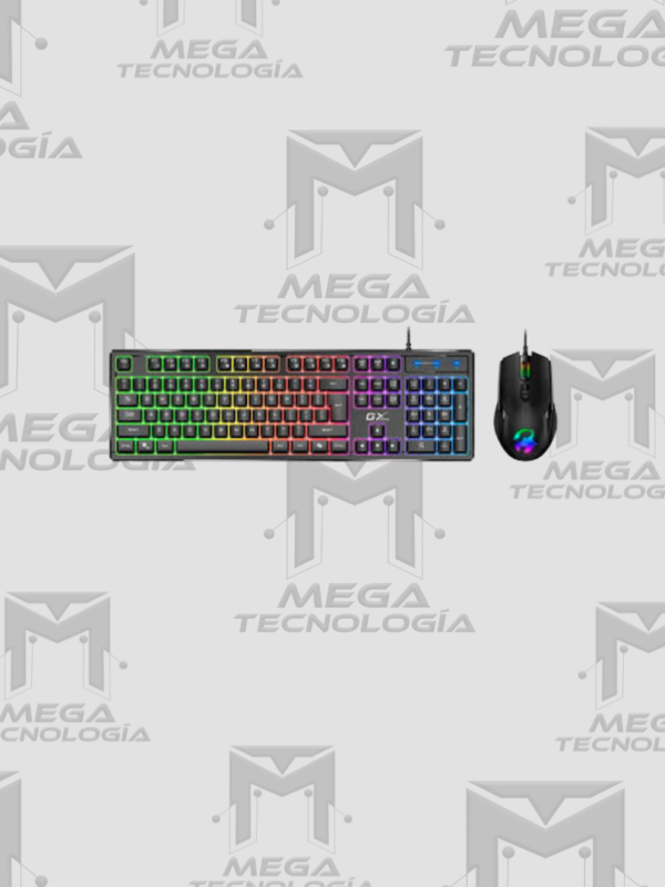 TECLADO GENIUS + MOUSE GX SCORPION KM-GX6 AI COPILOT GAMING RGB 19 TECLAS ANTI-GHOSTING 3200DPI NEGRO
