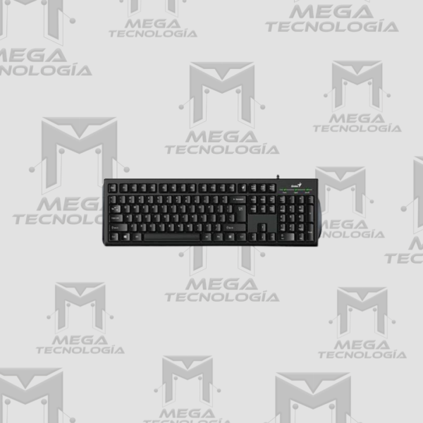TECLADO GENIUS SMART KB-100 AI COPILOT USB SP NEGRO