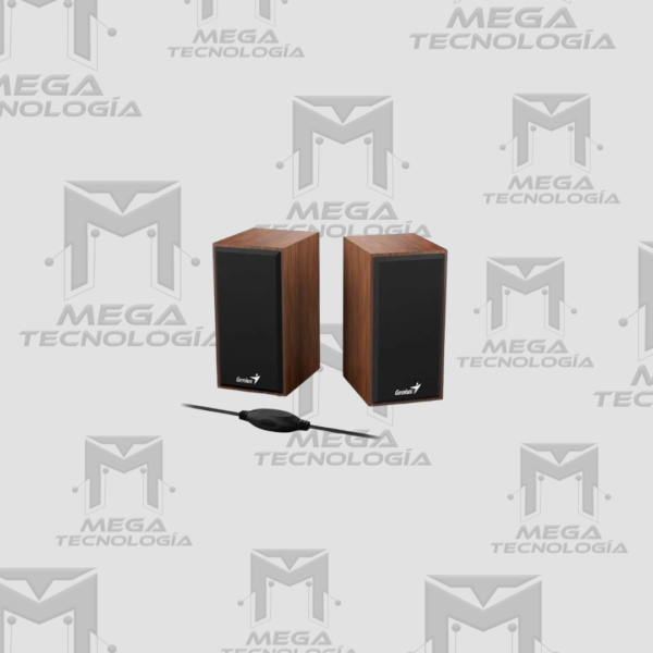PARLANTE GENIUS SP-HF180 6W USB POWER WOOD