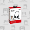 AUDIFONO CON MICROFONO GENIUS HS-230U USB-A 2.4M NEGRO