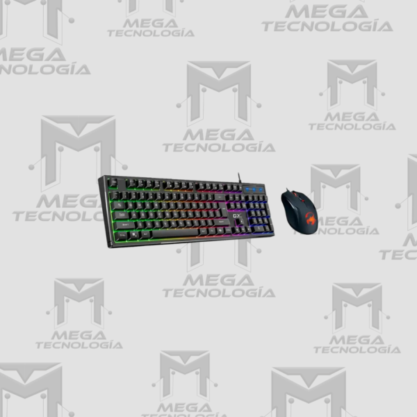 TECLADO GENIUS + MOUSE GX SCORPION KM-GX6 AI COPILOT GAMING RGB 19 TECLAS ANTI-GHOSTING 3200DPI NEGRO