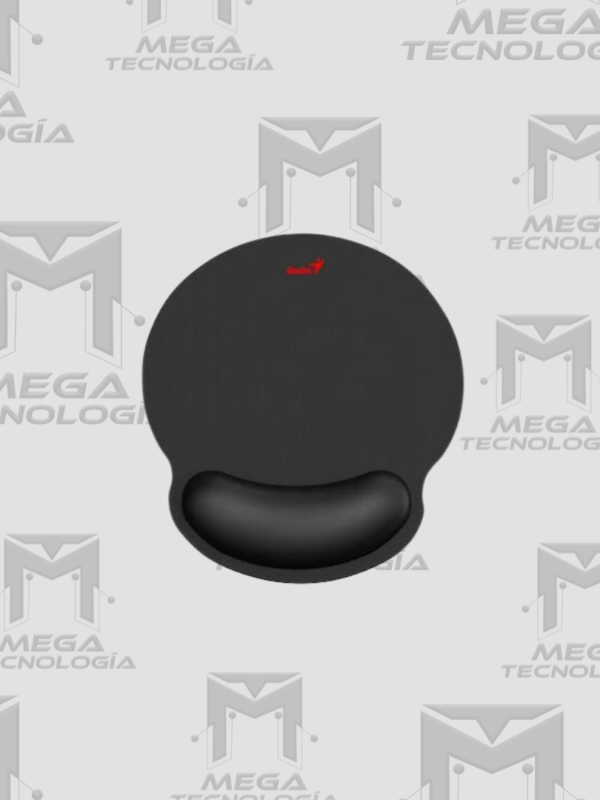 PAD MOUSE GENIUS G-WMP 100 CON DESCANSADOR NEGRO