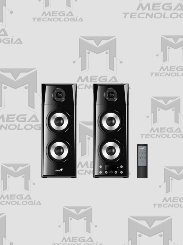 PARLANTE GENIUS SP-HF2800BT USB POWER 60W WOOD
