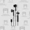 AUDIFONO CON MICROFONO GENIUS HS-M366 IN-EAR USB-C 14.2MM CLIP GIRATORIO NEGRO