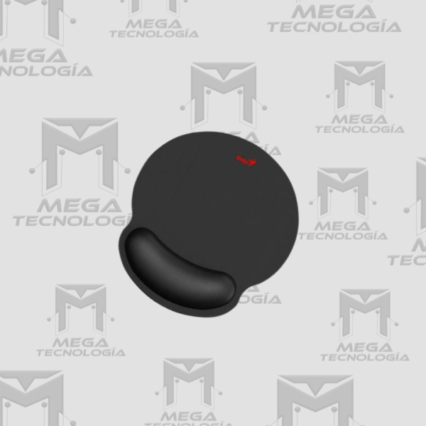 8 PAD MOUSE GENIUS G-WMP 100 CON DESCANSADOR NEGRO
