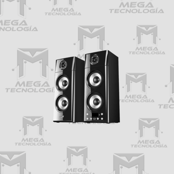 PARLANTE GENIUS SP-HF2800BT USB POWER 60W WOOD