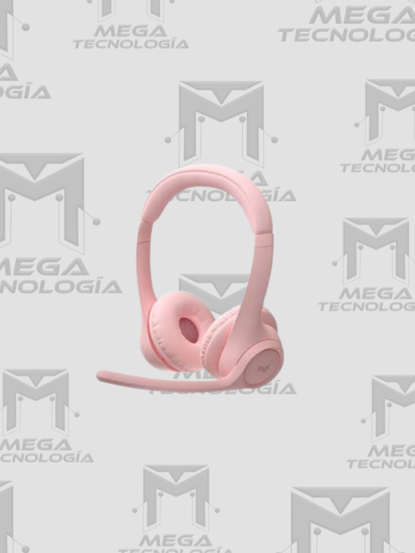 11 AUDIFONO CON MICROFONO LOGITECH ZONE 300 BLUETOOTH/20HRS ROSA (981-001411)
