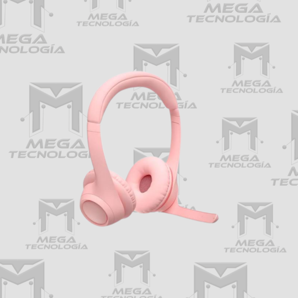 AUDIFONO CON MICROFONO LOGITECH ZONE 300 BLUETOOTH/20HRS ROSA (981-001411)