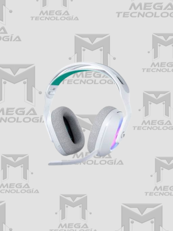 AUDIFONO CON MICROFONO LOGITECH G522 90H LIGHTSPEED/BT/CABLE USB-C LIGHTSYNC RGB BLANCO (981-001549)
