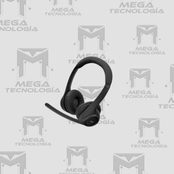 6 AUDIFONO CON MICROFONO LOGITECH B2B ZONE 305 WIRELESS TEAMS 2.4GHZ / BT NEGRO (981-001457)