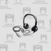 7 AUDIFONO CON MICROFONO LOGITECH H390 USB-C NOISE CANCELLING MIDNIGHT NEGRO (981-001575)