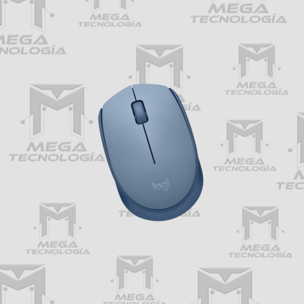 MOUSE LOGITECH M170 INALAMBRICO AZUL GRIS (910-006863)