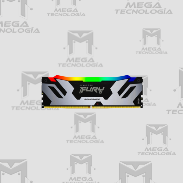 MEMORIA RAM KINGSTON FURY RENEGADE RGB DIMM 16GB DDR5 6400 (KF564C32RSA-16)