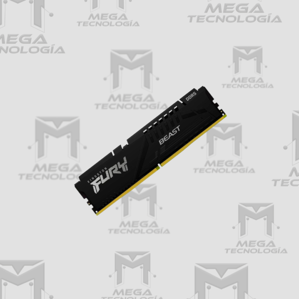 MEMORIA RAM KINGSTON FURY BEAST DIMM 8GB DDR5 5600 (KF556C40BB-8)