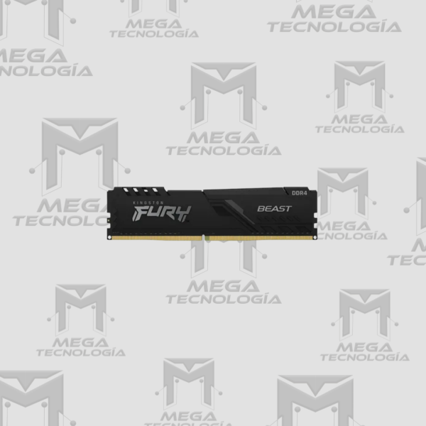 MEMORIA RAM KINGSTON FURY BEAST DIMM 16GB DDR4 3200 (KF432C16BB1/16WP)