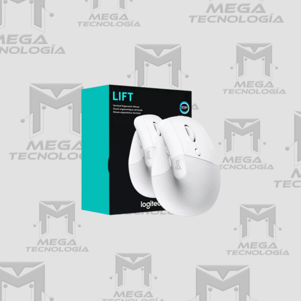 7 MOUSE LOGITECH LIFT VERTICAL ERGONOMIC INALAMBRICO/BLUETOOTH BLANCO (910-006469)