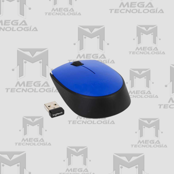 8 MOUSE LOGITECH M170 INALAMBRICO AZUL (910-004800)