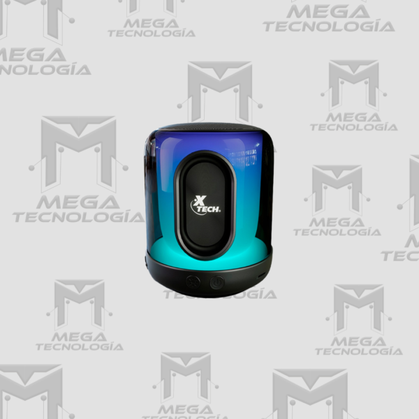 8 PARLANTE XTECH BEATWAVE TWS BLUETOOTH / USB / 3.5 MM 15H LED 5W NEGRO (XTS-617)