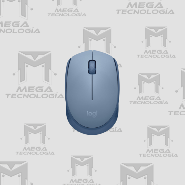 MOUSE LOGITECH M170 INALAMBRICO AZUL GRIS (910-006863)