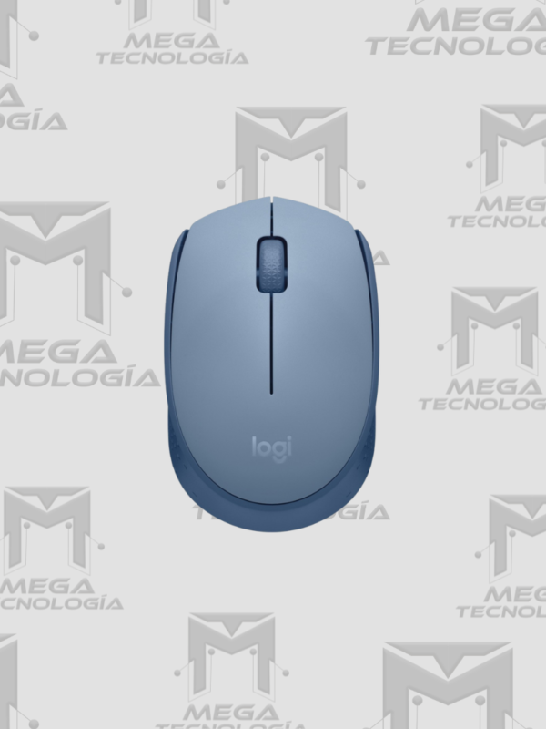 9 MOUSE LOGITECH M170 INALAMBRICO AZUL GRIS (910-006863)