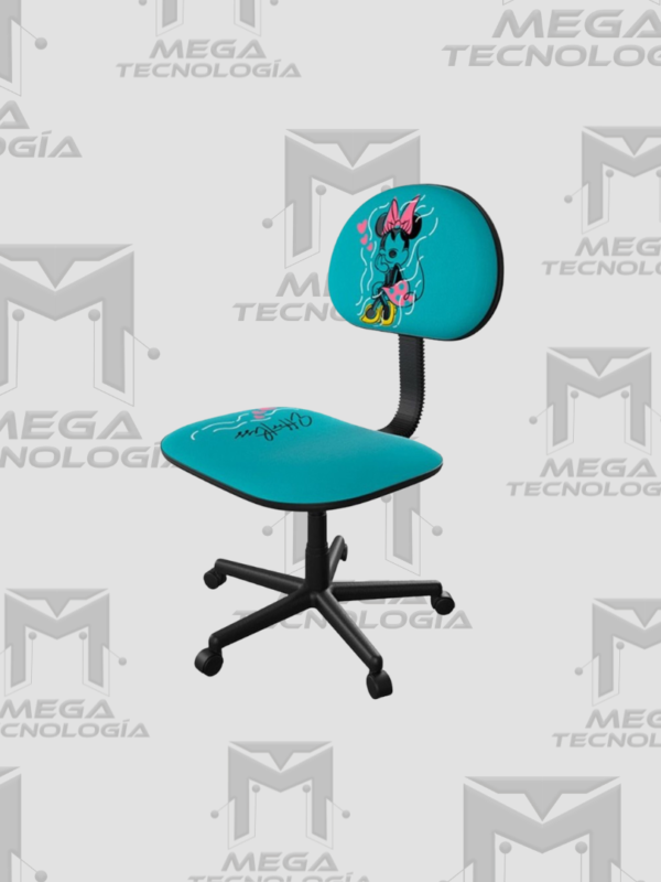 SILLA PARA  ESCRITORIO LICENCIADO XTECH MINNIE CON RUEDAS MAX.79KG AZUL (XTF-DC001MM)